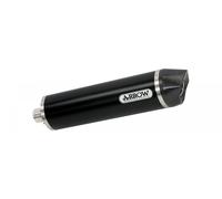 Escape ARROW Maxi Race-Tech homologado en aluminio negro para BMW K 1300 R 09-16 | K 1300 S 12-16