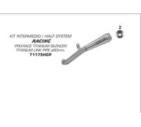 Escape ARROW PRO-Race no homologado en titanio completo para HONDA CBR 1000 RR 17-19