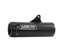 Escape ARROW Rebel homologado en aluminio negro con tapa en aluminio negro para HONDA CL 500 23-24