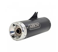 Escape ARROW Rebel homologado en aluminio negro con tapa en aluminio para HONDA CL 500 23-24
