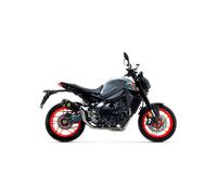 Escape ARROW Works homologado en nicromo negro para YAMAHA MT 09 21-23 | MT 09 TRACER 21-23