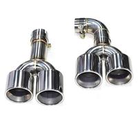 escape coche engrosado tubo Para BMW Para X3 G01 2018-2021 Modificado X3M Parachoques Sistema De Escape Boquilla Silenciador Punta Tubo Tubos Extremo Coche Cuatrimoto(6)