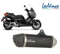 Escape completo 1/1 Leovince Black INOX approv YAMAHA X-MAX 125/IRON 2017 2020