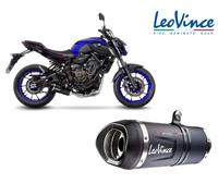 LeoVince Escape completo 2/1 LV ONE EVO Negro aprobado Yamaha XSR 700 2016 2020