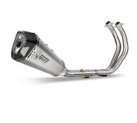 ESCAPE COMPLETO 2X1 MIVV DELTA RACE ACERO INOX CARBONO PARA KAWASAKI Z 650 2017-