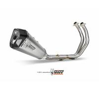ESCAPE COMPLETO 2X1 MIVV DELTA RACE INOX CARBONO PARA YAMAHA MT-07 2014-2020