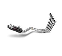 Tubo De Escape Completo MIVV GP Negro para Yamaha T-Max 500 2008 > 2011