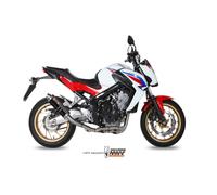 ESCAPE COMPLETO 4X2X1 MIVV GP ACERO NEGRO PARA HONDA CB 650 F 2014-2018