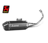 Akrapovic Sistema escape Scooter-Line con EG-BE Titanio, carbono, acero inoxidable