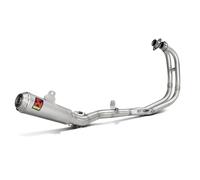 ESCAPE COMPLETO ACERO INOXIDABLE AKRAPOVIC PARA YAMAHA R3 2015-2020 NO APROVADO