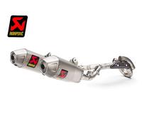ESCAPE COMPLETO AKRAPOVIC INOX TITANIO PARA HONDA CRF 450 R / RX 2017-2020