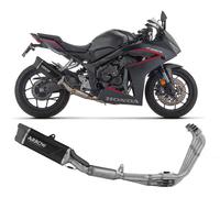 Escape Completo Arrow Indy Race EVO Aluminio Dark tapa carb Honda CBR 650 R 2024