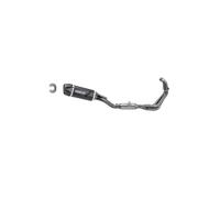 Escape completo ARROW Indy Race homologado en aluminio negro con colectores en acero inoxidable para YAMAHA TRACER 9 / 900 / GT 25-26