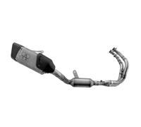 Escape completo ARROW Pista homologado en titanio con colectores en acero inoxidable para YAMAHA YZF R7 21-24