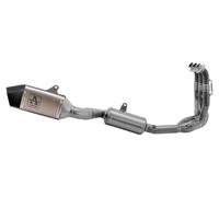 Escape completo ARROW Veloce homologado en titanio con colectores en acero inoxidable para TRIUMPH DAYTONA 660 24-26
