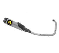 Escape completo ARROW Works no homologado en collect. inox para KAWASAKI Z 400 2023 | NINJA 400 2023