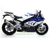 Escape completo ARROW Works no homologado en titanio con colectores en acero inoxidable para BMW S / M 1000 RR 15-18