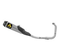 Escape completo ARROW Works no homologado en titanio con colectores en titanio para KAWASAKI Z 400 2023 | NINJA 400 2023