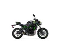 Escape completo ARROW X-Kone homologado en aluminio negro con colectores en acero inoxidable para KAWASAKI Z 650 21-23 | NINJA 650 21-23