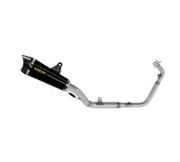 Escape completo ARROW X-Kone no homologado en NICRHOM "DARK" con colectores en acero inoxidable para HONDA CB 125 R NEO SPORTS CAFÉ 24-26