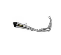 Escape completo ARROW X-Kone no homologado en nicromo con colectores en stainless steel link pipe para KAWASAKI VERSYS 650 25-26