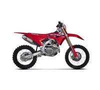 Escape completo Evolution Akrapovic no homologado en titanio para HONDA CRF 450 R 21-24