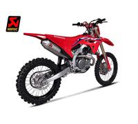 ESCAPE COMPLETO EVOLUTION AKRAPOVIC TITANIO PARA HONDA CRF 450 R / RX 2021-2024