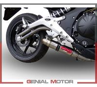 Escape Completo GPR DEEPTONE INOX Catalizado KAWASAKI ER 6 N - F 2012