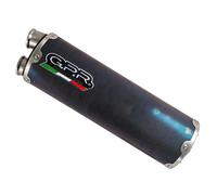 Escape Completo GPR Dual Poppy Aprobado Inox 304 satinado Bmw G 310 Gs 2022 2023