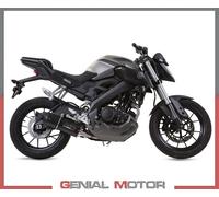 Escape Completo GPR FURORE EVO4 NERO Catalizado YAMAHA MT 125 2017 > 2019