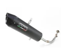 Escape Marca GPR Compatible con Yama X-Max 125 2006/16 Escape Completo Racing Furore Negro