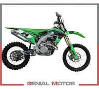 Escape Completo GPR PENTACROSS INOX Aprobado FIM KAWASAKI KX 450 F 2019 > 2020