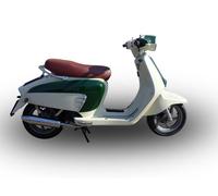 Escape Completo GPR Ultracone lucido Aprobado Lambretta 125 150 Milano 2012 2014