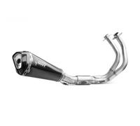 Escape Completo MIVV Delta Race Inox negro /Carbono KAWASAKI Z 650 2024.