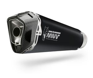 Escape completo homologado Mivv DELTA RACE en Acero negro para YAMAHA MT 07 14-20