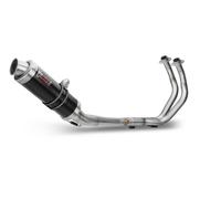 MIVV Tubo de escape completo GP Negro Alto para Yamaha MT-07 2014-2020