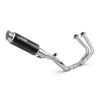 Escape completo homologado Mivv GP PRO en Acero negro para KAWASAKI Z 650 17-23 | NINJA 650 17-23