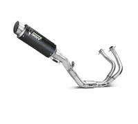 Escape completo homologado Mivv GP PRO en Acero negro para KAWASAKI Z 650 24-26 | NINJA 650 24-26