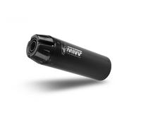 Escape completo homologado Mivv HR-1 en Acero negro para YAMAHA XSR 125 22-24