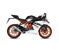 Escape completo homologado Storm GP en Acero inox. posicion estandar para KTM RC 390 14-16