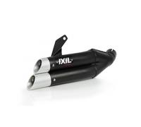 Escape completo IXIL L3XB homologado en acero negro para YAMAHA MT 07 21-25 | TRACER 7 / 700 / GT 20-24 | XSR 700 21-24
