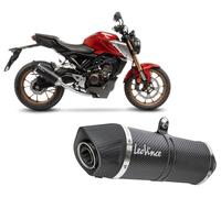 SILENCIADOR DE ESCAPE LEOVINCE LV ONE EVO FIBRA DE CARBONO PARA HONDA CB125 R NE