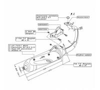 Escape Completo Leovince Sito Acero Yamaha Neo S 50 2002 > 2012