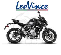 Escape Completo Leovince Underbody Kawasaki Z 650 2017 2018 2019 Inox/Carbon