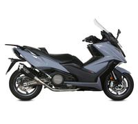 Escape Completo Mivv Delta Race Acero Negro Kymco Ak 550 2017 > 2021