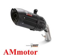MIVV Escape completo Suono para KTM 125 Duke 2013 Silenciador negro