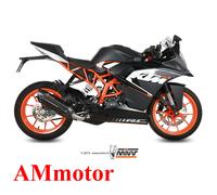 ESCAPE COMPLETO 1X1 MIVV SOUND ACERO NEGRO PARA KTM RC 125 2014-2016