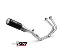 MIVV Escape completo Ligne Complete MK3 Acero inoxidable Negro no homologado