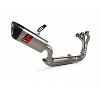 Escape completo Racing Akrapovic homologado en titanio para YAMAHA MT 09 24-26
