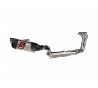 Escape completo Racing Akrapovic homologado en titanio para YAMAHA TRACER 9 / 900 / GT 21-24